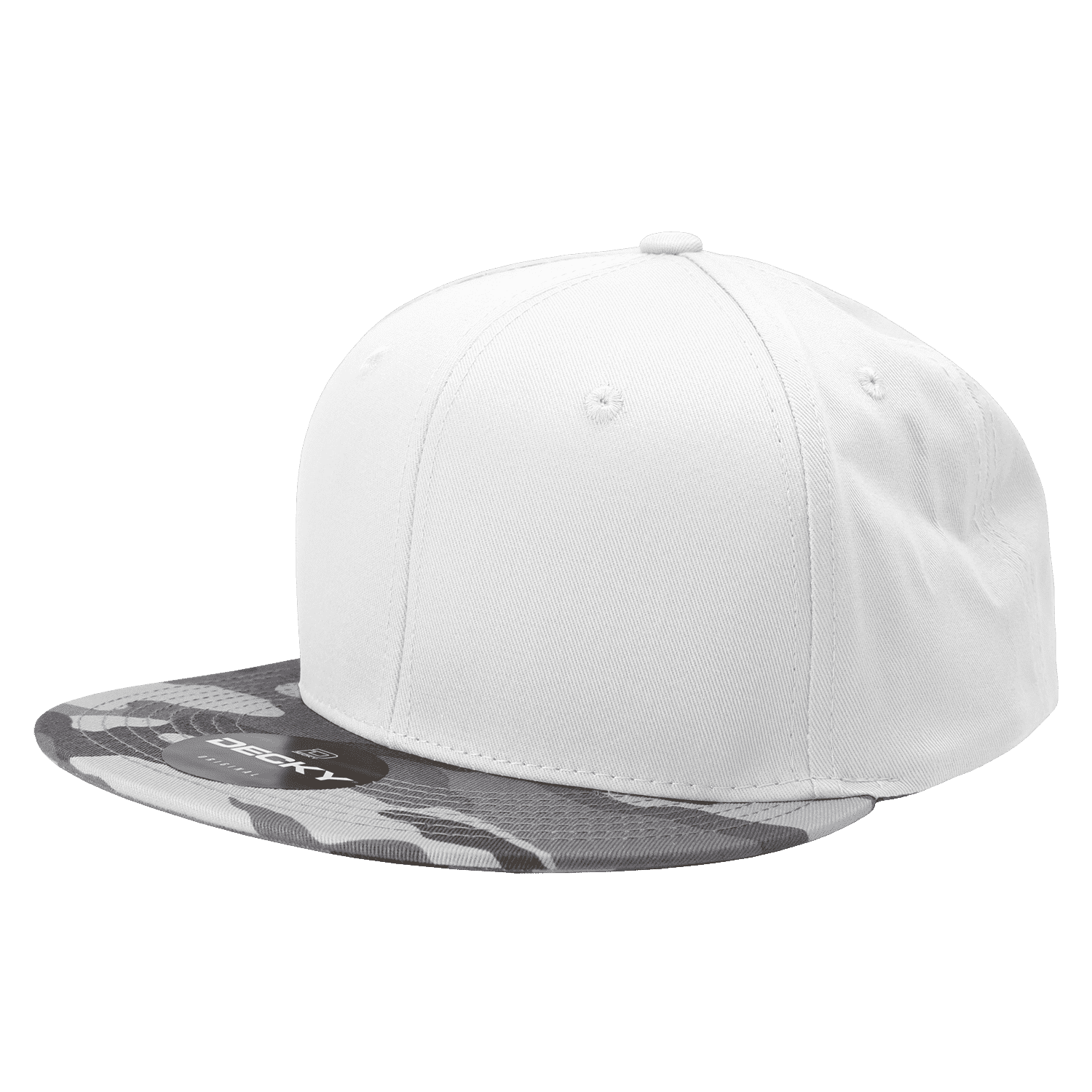 Decky 1047 Digital Camo Snapback Cap - Urban Camo White - HIT a Double - 1