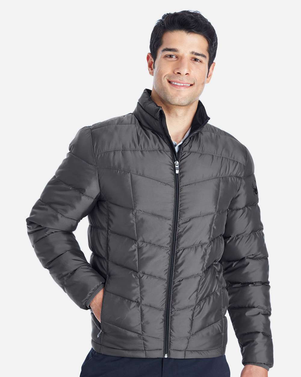 Spyder 187333 Pelmo Insulated Puffer Jacket - Polar Black