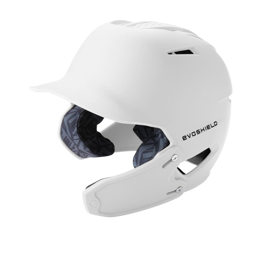 EvoShield XVT 2.0 HLMT Matte Batting Helmet with Face Shield WBR00012006 - White - HIT a Double - 1