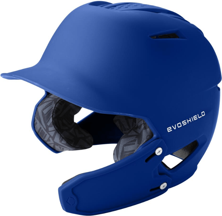 EvoShield XVT 2.0 HLMT Matte Batting Helmet with Face Shield WBR00012004 - Royal - HIT a Double - 1