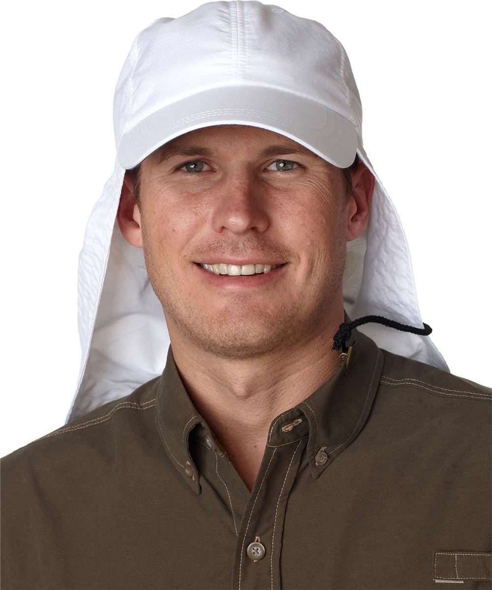 Adams Headwear EOM101 Extreme Outdoor Cap - White