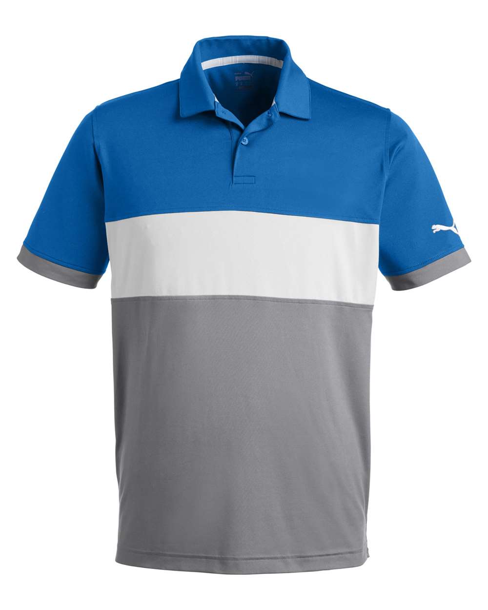 Puma Golf 538930 Cloudspun Highway Polo - Bright Cobalt High Rise