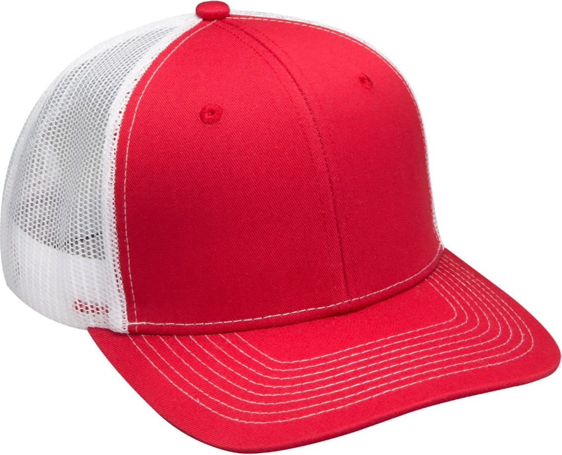 Adams Headwear PV112 Epic Cap - Red White