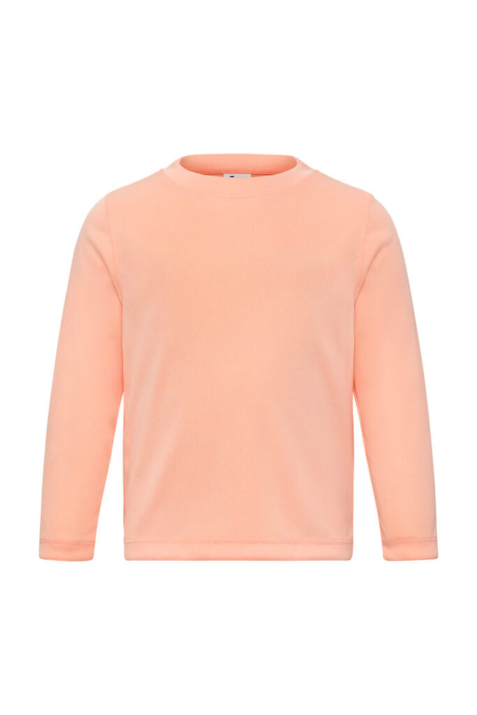 Paragon 218T Toddler Islander Long Sleeve Tee - Coral