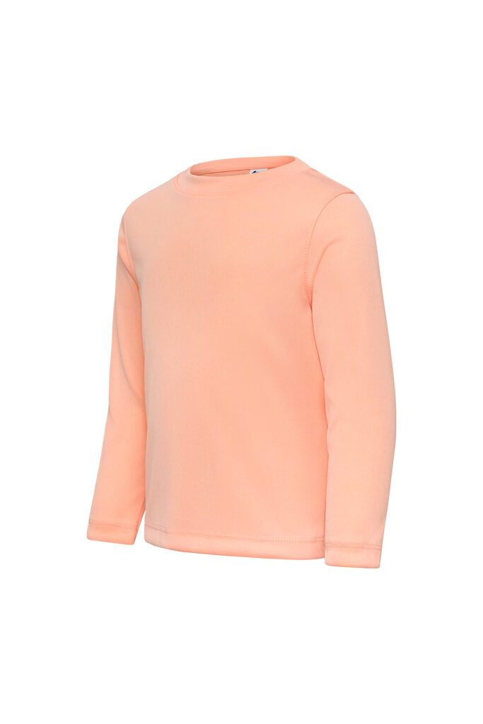 Paragon 218T Toddler Islander Long Sleeve Tee - Coral