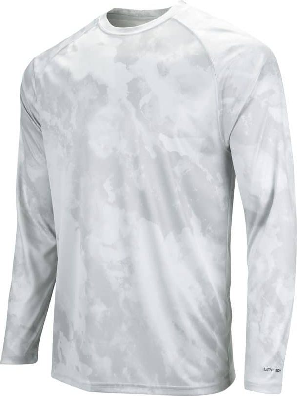 Paragon 228 Cabo Long Sleeve Watermark Print Tee - White