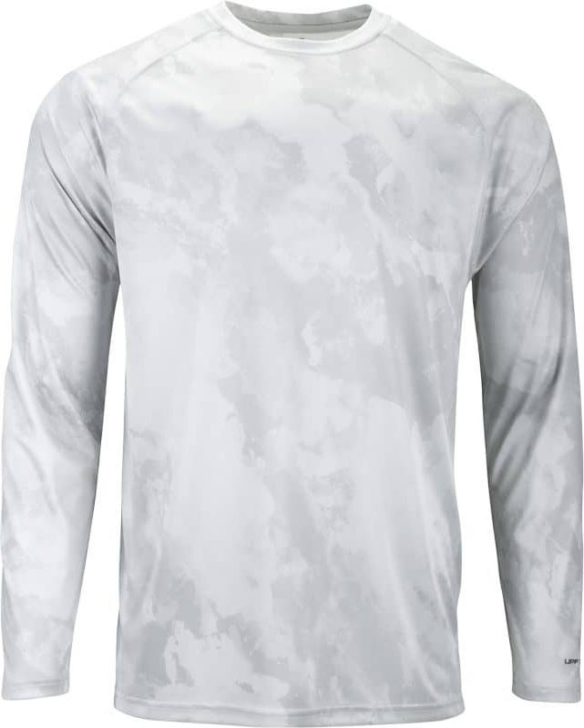 Paragon 228 Cabo Long Sleeve Watermark Print Tee - White