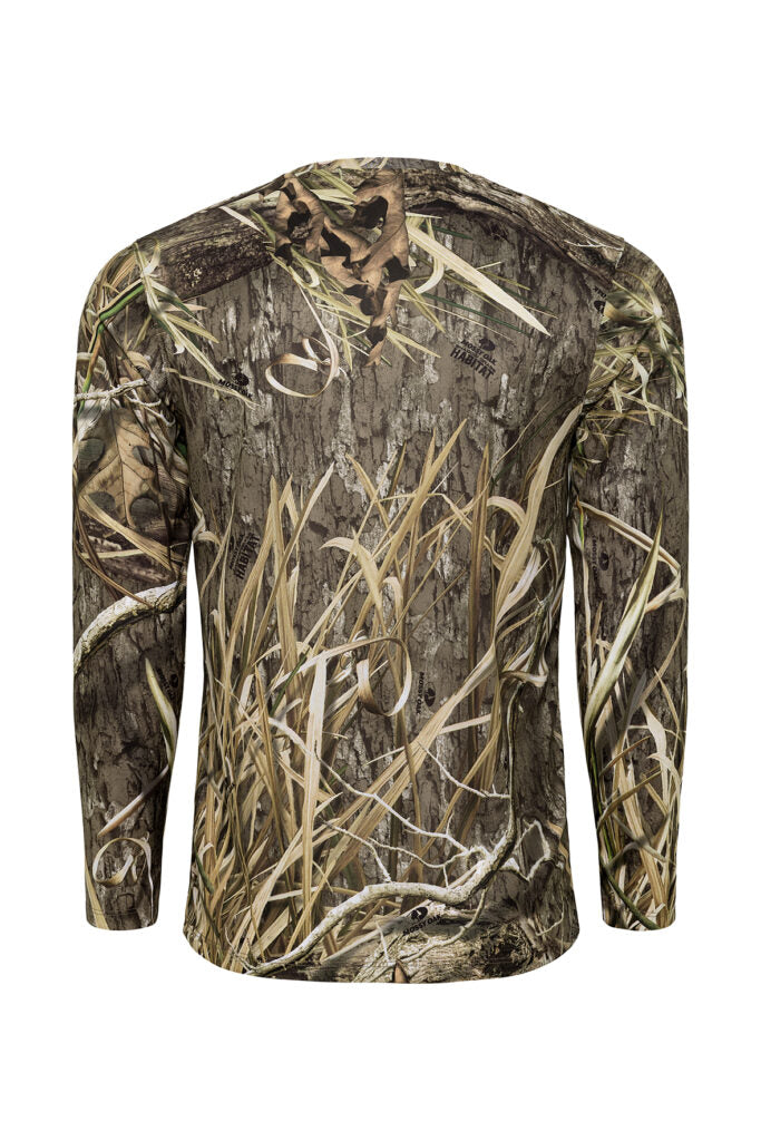 Paragon 237 Oxford Mossy Oak Full Sublimated Tee - Mossy Oak Shadow Grass Habitat