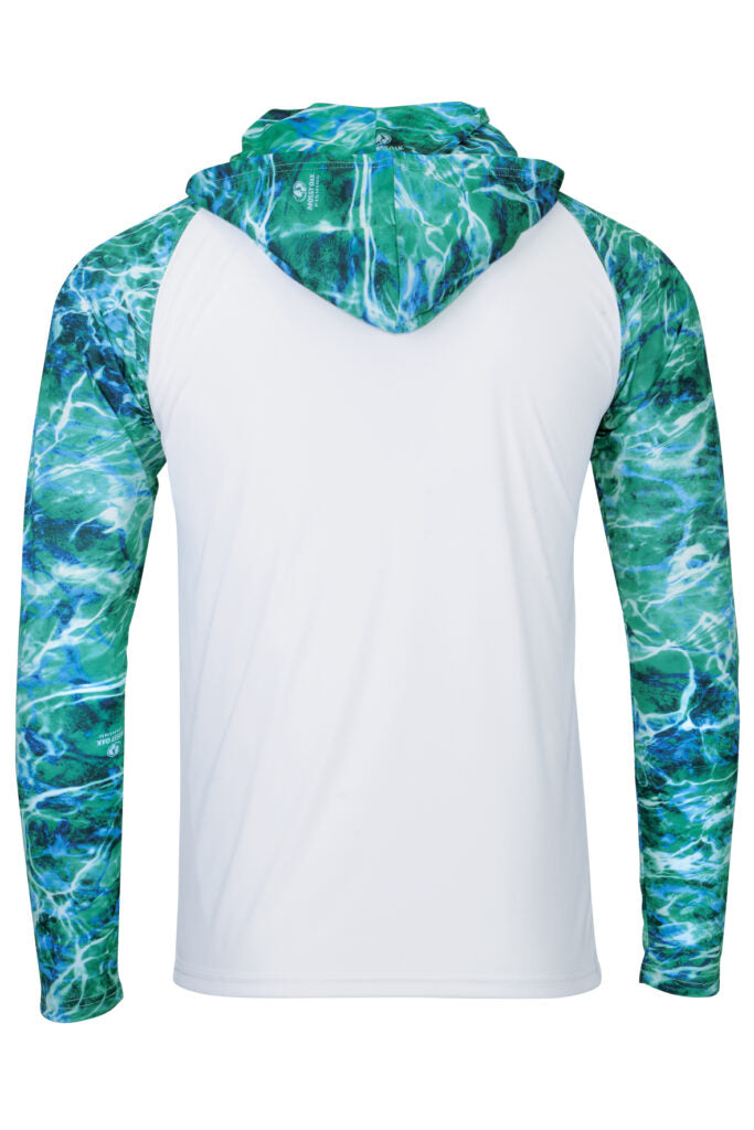 Paragon 241 Biloxi Sublimated Sleeve Hoodie - Seafoam