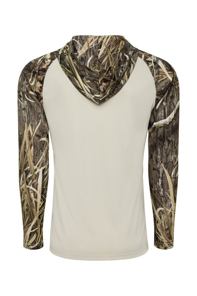 Paragon 241 Biloxi Sublimated Sleeve Hoodie - Mossy Oak Shadow Grass Habitat