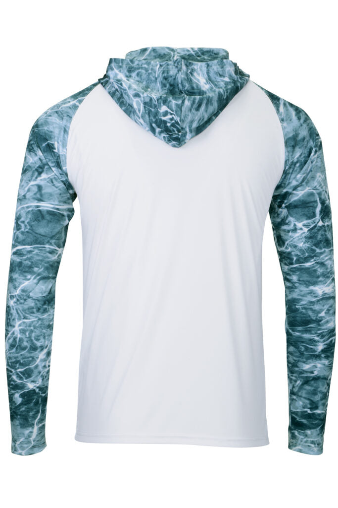 Paragon 241 Biloxi Sublimated Sleeve Hoodie - Spindrift