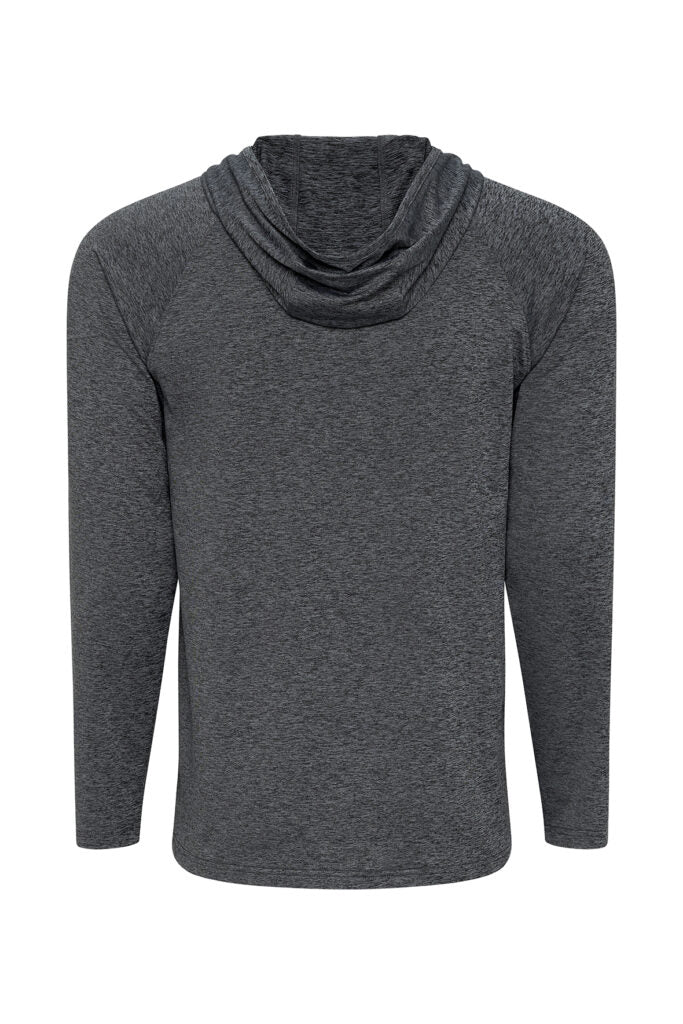 Paragon 249 Highlands Long Sleeve Hooded Tee - Black