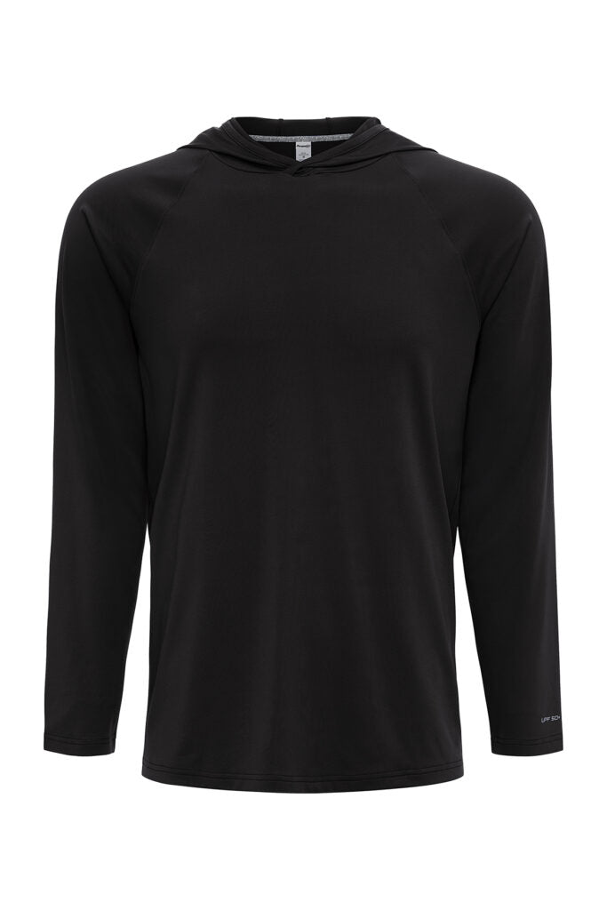 Paragon 254 Siesta Long Sleeve Hooded Tee - Black