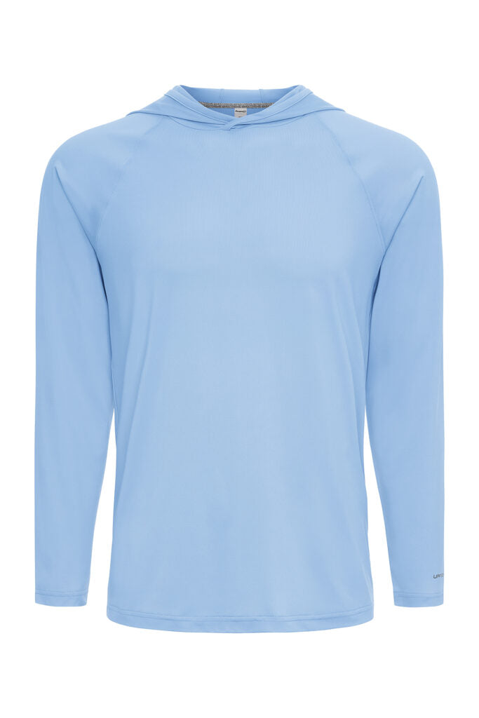 Paragon 254 Siesta Long Sleeve Hooded Tee - Blue Mist