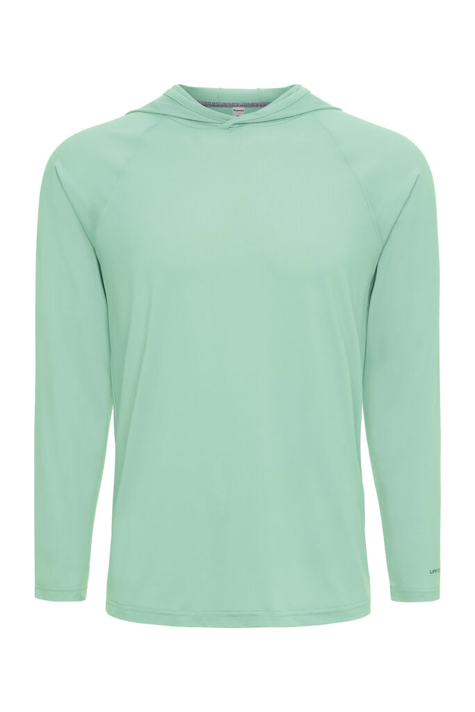 Paragon 254 Siesta Long Sleeve Hooded Tee - Mint Green