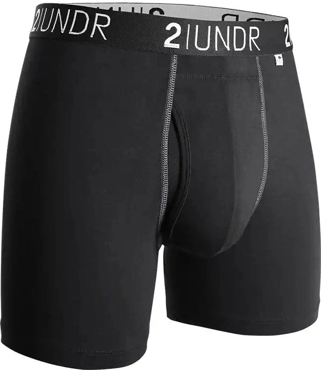 2undr Swing Shift Boxer Brief Black