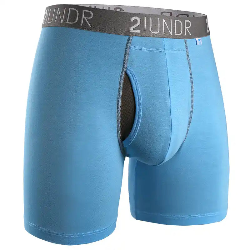 2undr Swing Shift Boxer Brief - Light Blue
