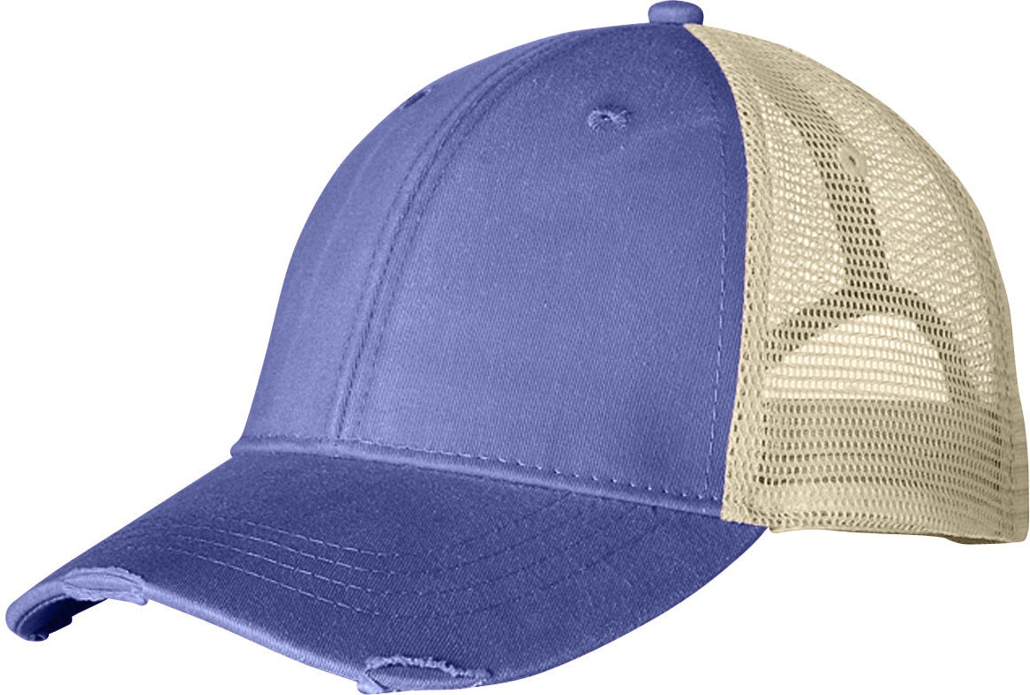 Adams Headwear OL102 Ollie Distressed Cap - Purple Tan