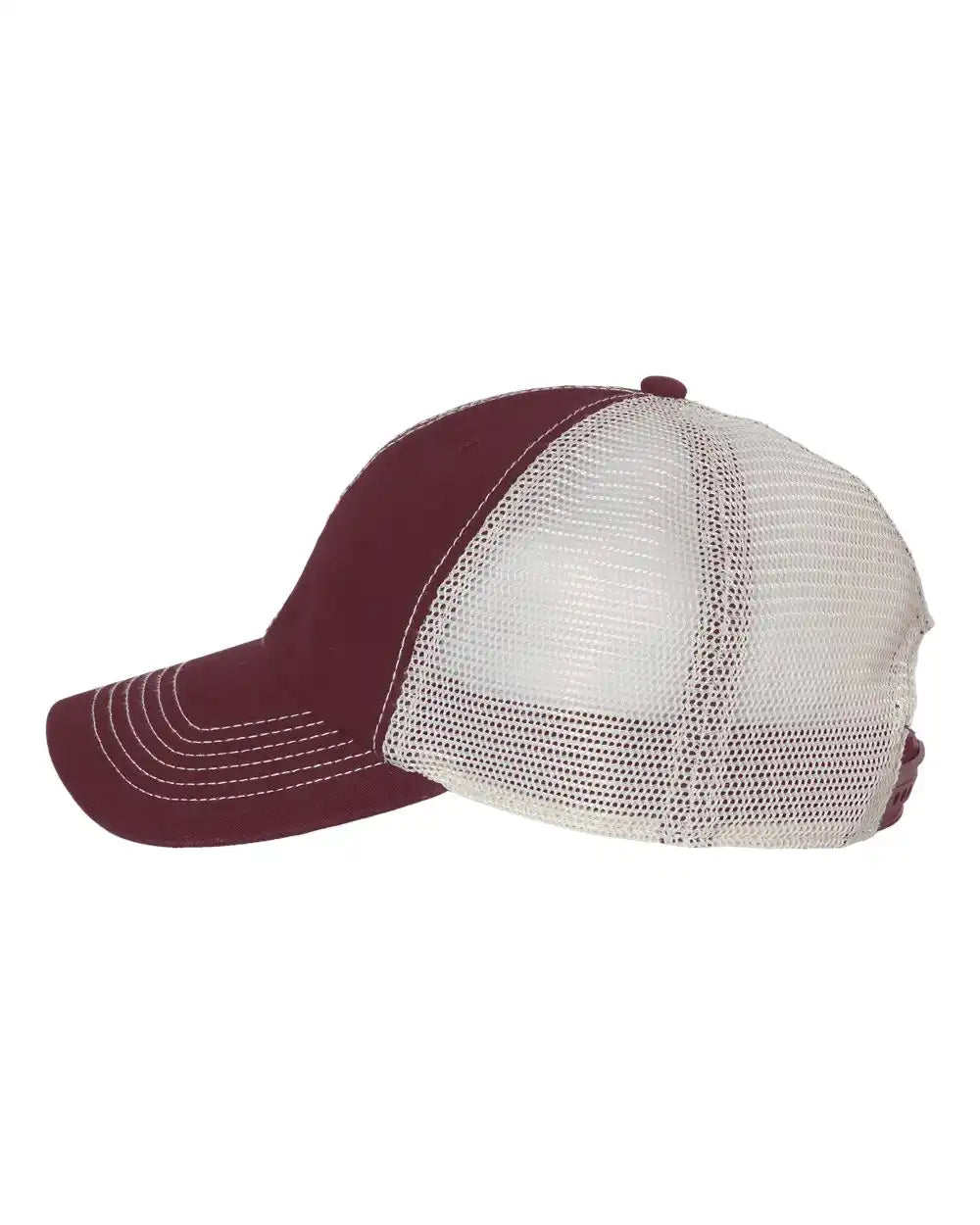 47 Brand 4710 Trawler Cap - Dark Maroon Stone - Maroon/ / Adjustable