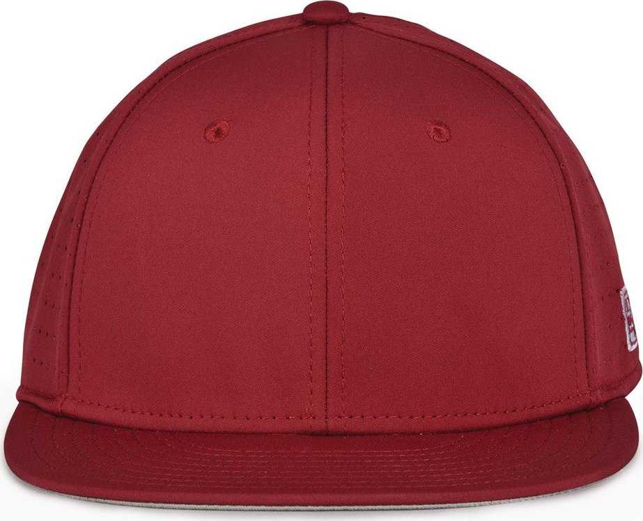 The Game GB998 Perforated GameChanger Cap - Cardinal - HIT A Double