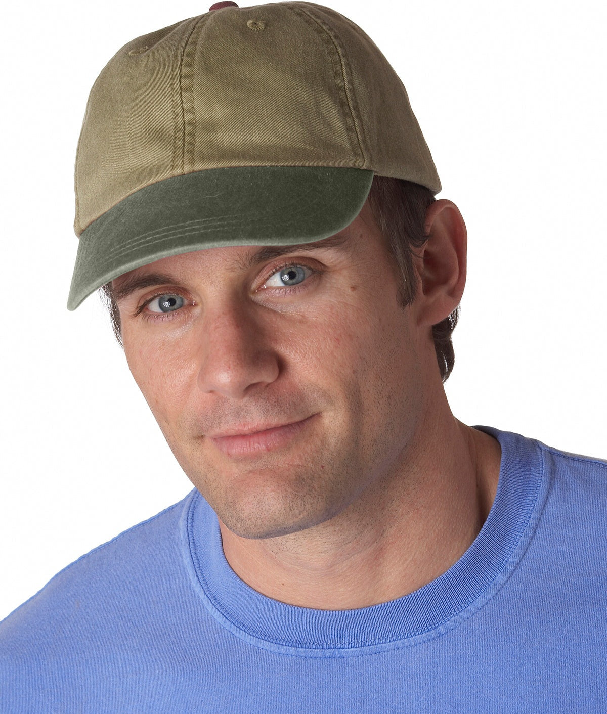 Adams Headwear LP101 Optimum Pigment-Dyed Cap - Khaki Cactus