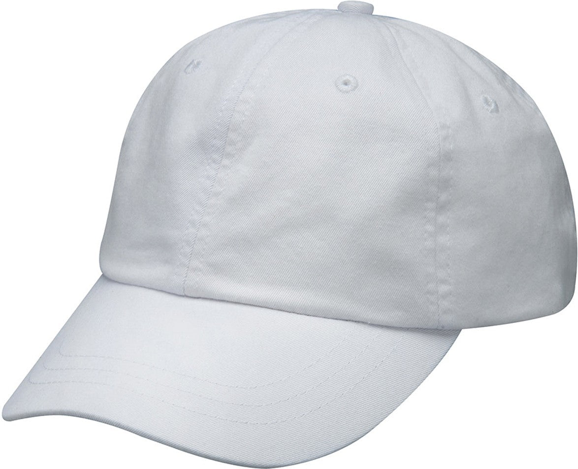 Adams Headwear LP101 Optimum Pigment-Dyed Cap - White