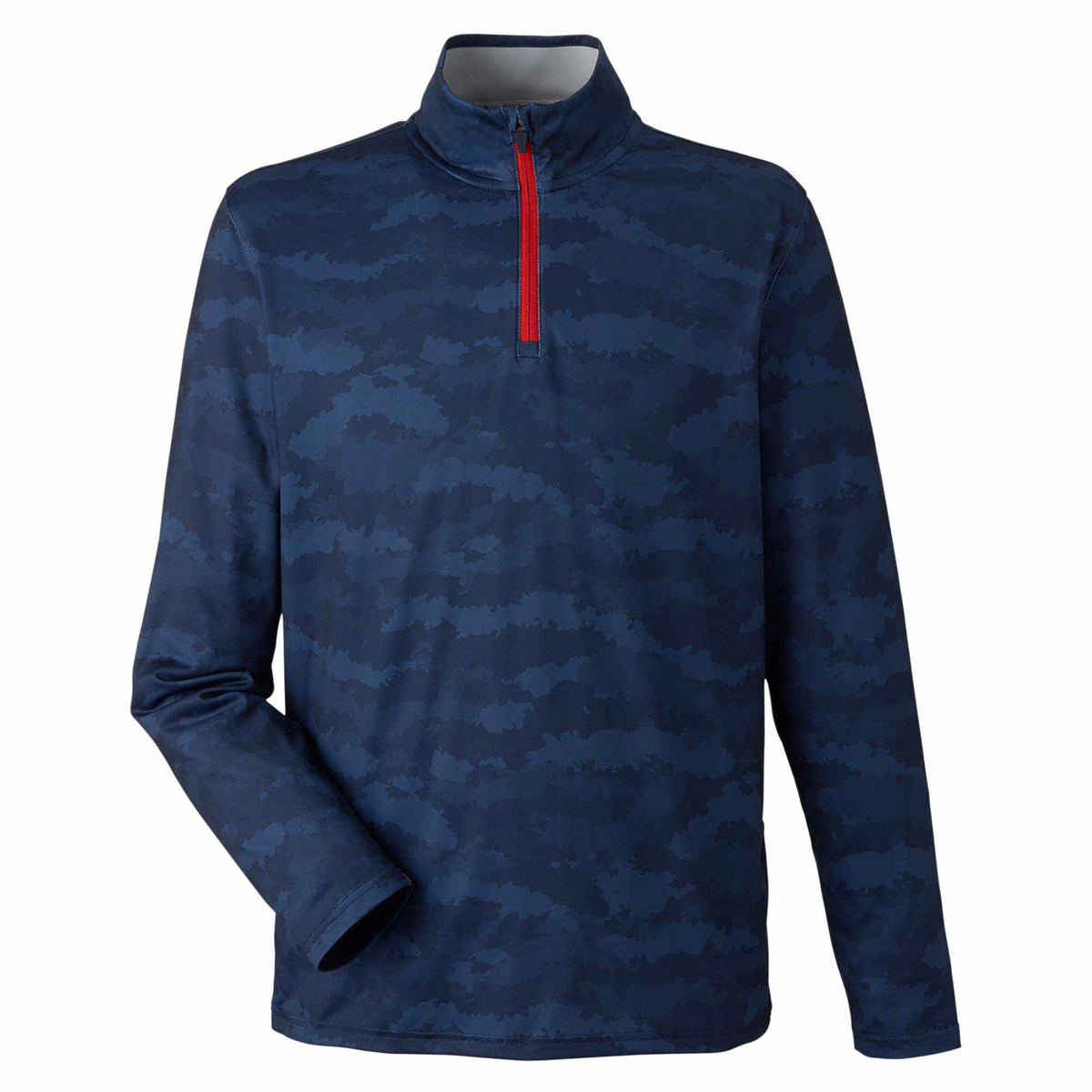 Puma Golf 599440 Men's Volition Flanked Quarter-Zip - Navy Blazer