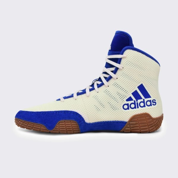 Adidas 230 Tech Fall 2.0 Wrestling Shoes  - White Royal - HIT a Double - 1