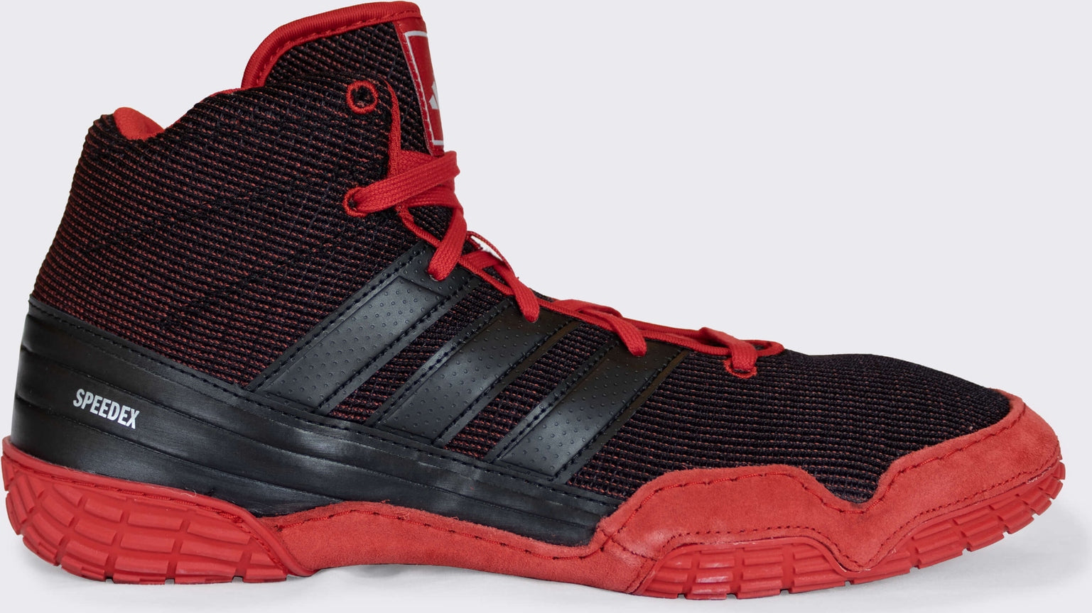 Adidas 236 SpeedEx Wrestling Shoes  - Red Black Silver - HIT a Double - 1