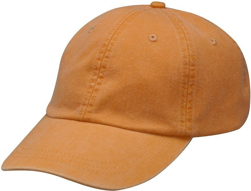 Adams Headwear LP101 Optimum Pigment-Dyed Cap - Tangerine