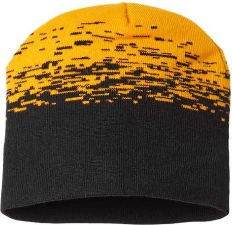 Cap America RKS9 USA-Made Static Beanie - Black Gold - HIT a Double - 1