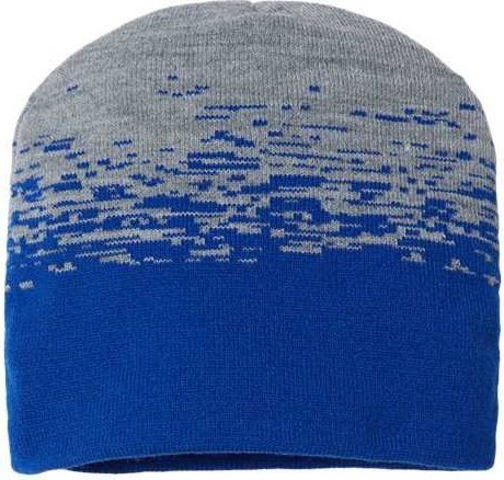 Cap America RKS9 USA-Made Static Beanie - True Royal Heather - HIT a Double - 1