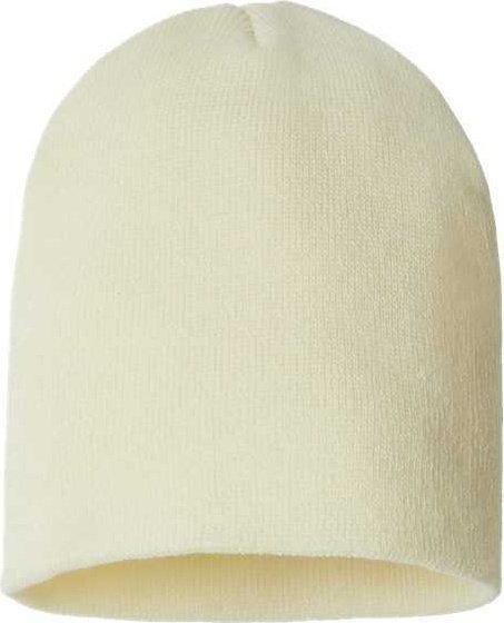 Cap America SKN28 USA-Made Sustainable Beanie - Ivory - HIT a Double - 1