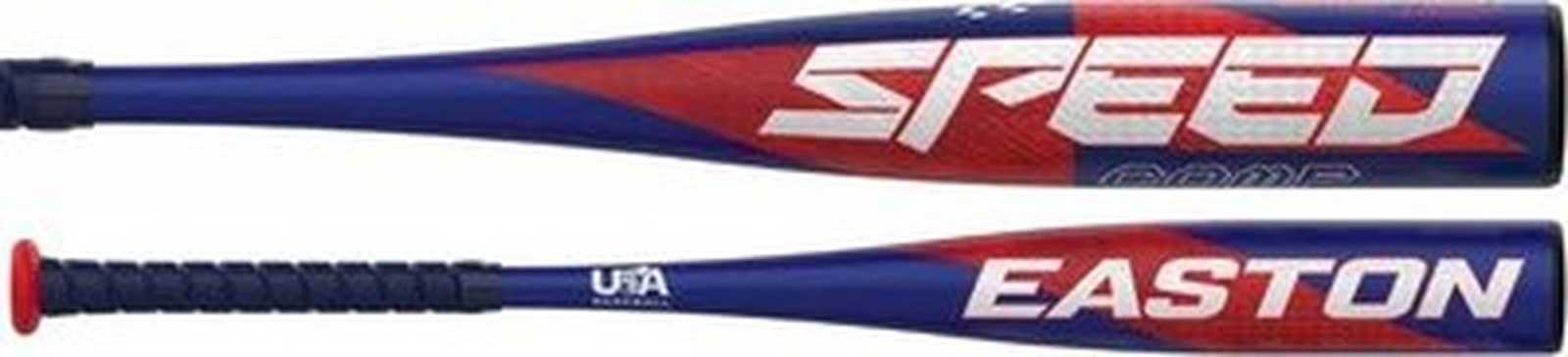 Easton 2024 Speed Comp -13 2 5/8" USA Approved Bat - Navy Red - HIT a Double - 1