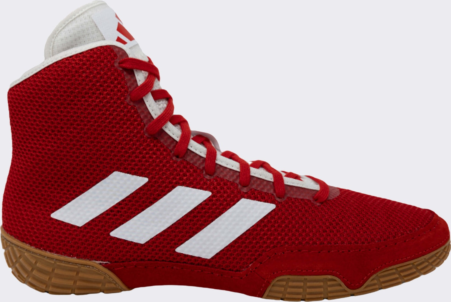 Adidas 230 Tech Fall 2.0 Wrestling Shoes  - Red White - HIT a Double - 1