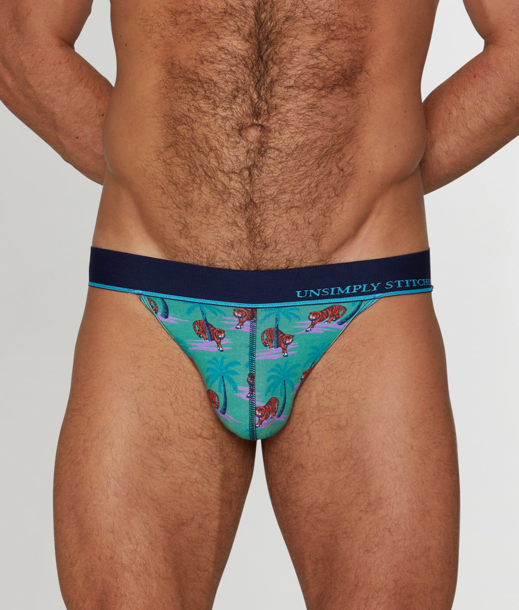 Unsimply Stitched Island Tiger Jock