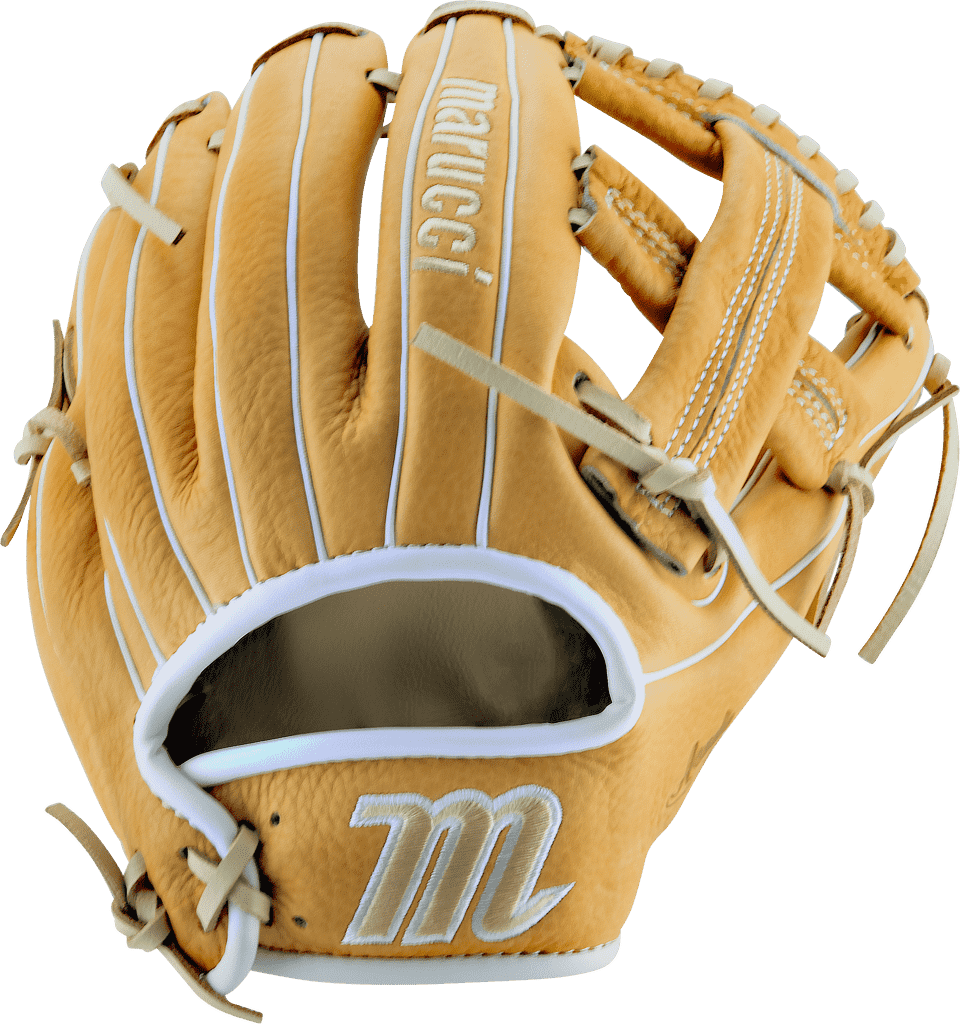 Marucci Acadia M Type V2 Fastpitch 11.50" Infield Pitcher Glove MFG2AC43A4 - Camel White - HIT a Double - 1