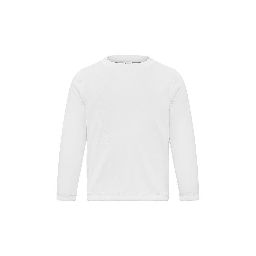 Paragon 218T Toddler Islander Long Sleeve Tee - White