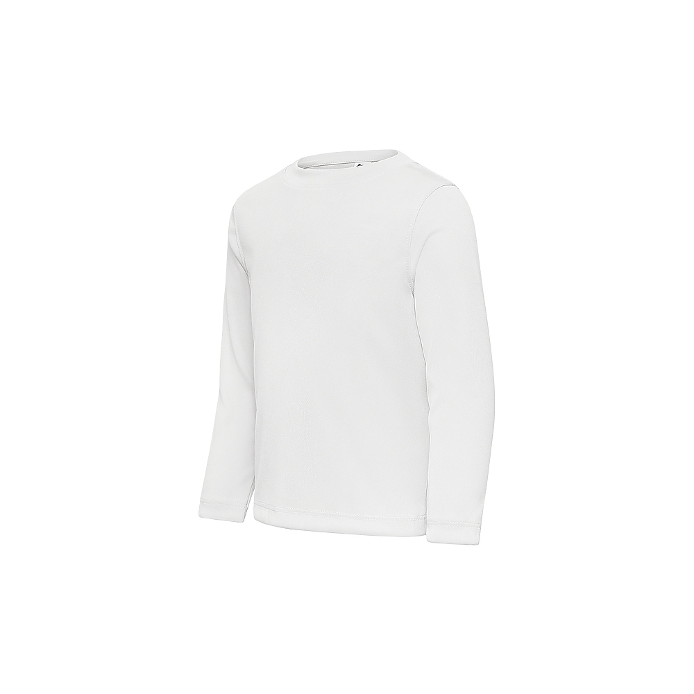 Paragon 218T Toddler Islander Long Sleeve Tee - White