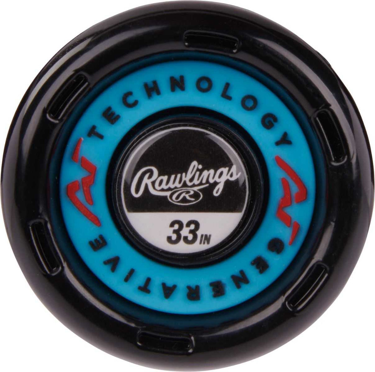 Rawlings 2024 Clout AI -3 BBCOR 2 5/8&quot; Bat RBB4C3 - Navy Columbia Blue - HIT a Double - 5