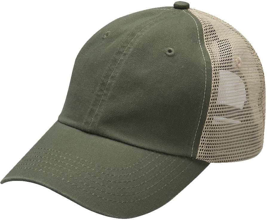 Adams Headwear VB101 Vibe Cap - Olive Tan