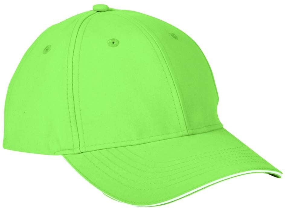 Adams Headwear PE102 Performer Cap - Neon Green White