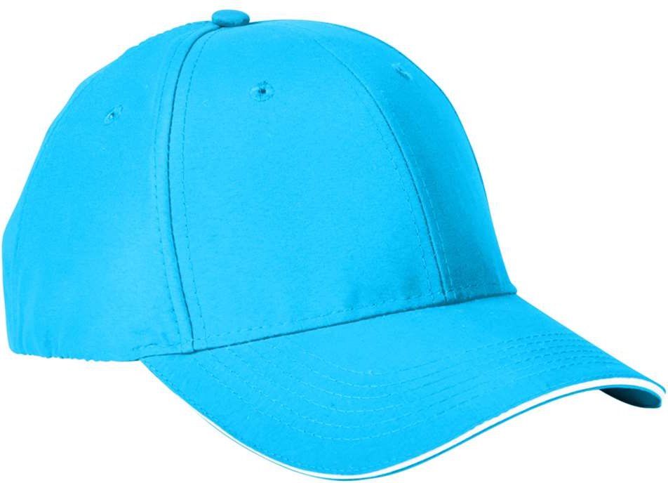 Adams Headwear PE102 Performer Cap - Bimini Blue White