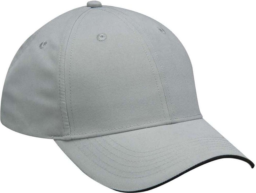 Adams Headwear PE102 Performer Cap - Grey Black