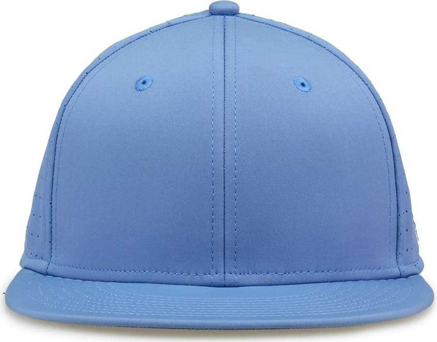 The Game GB998 Perforated GameChanger Cap - Columbia Blue - HIT a Double - 1