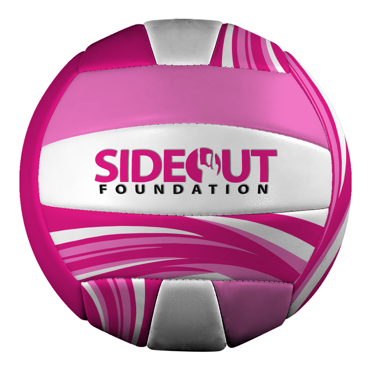 Dig Pink Sideout Mini Volleyball