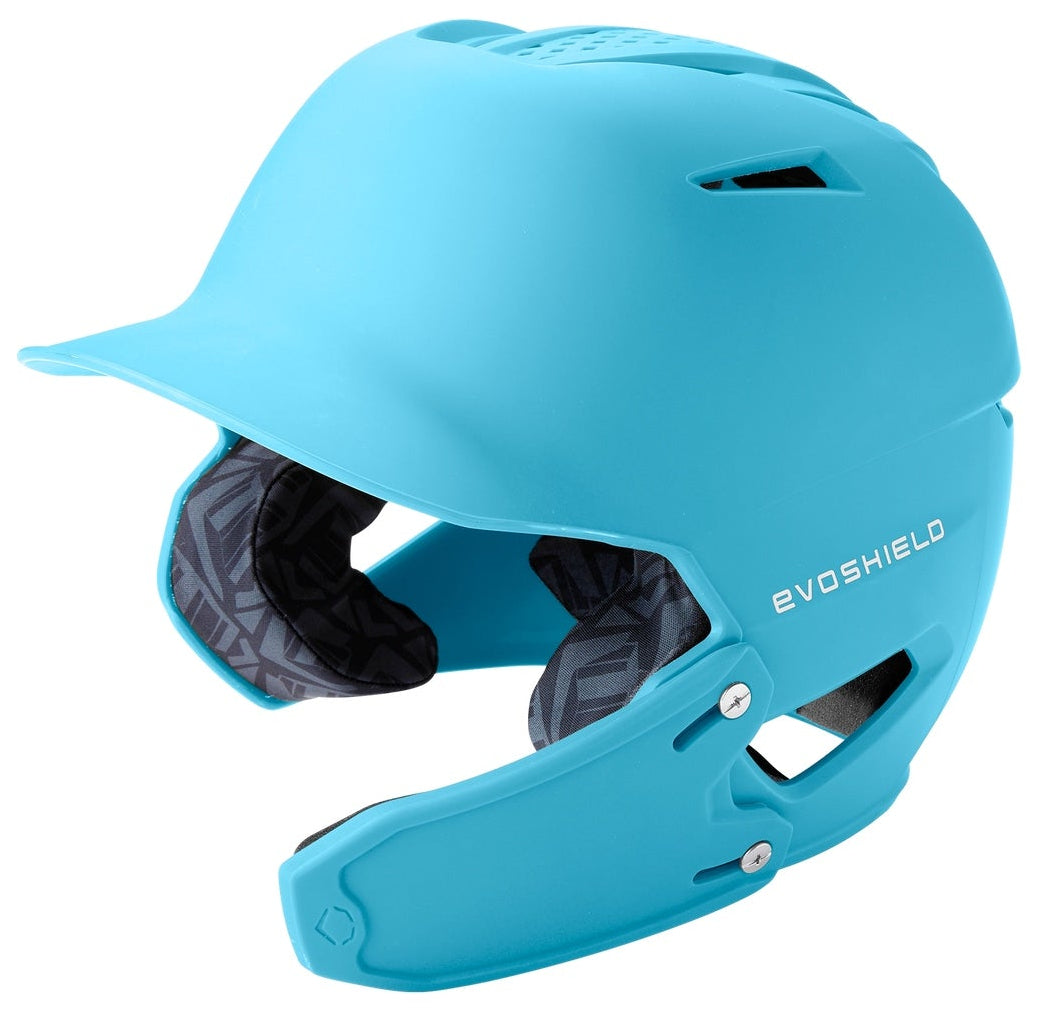 EvoShield XVT 2.0 HLMT Matte Batting Helmet with Face Shield WBR00012008 - Victoria Blue