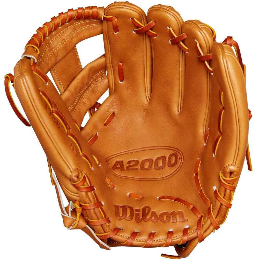 Wilson A2000 1786 11.50" Glove Day Series Infield Glove WBW102073115 - Saddle Tan - HIT a Double