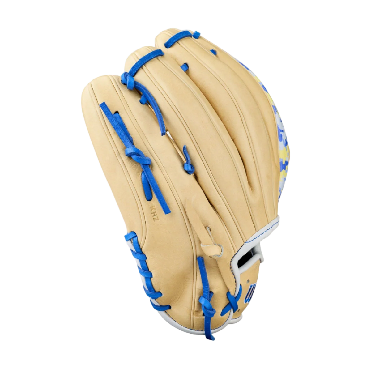Wilson A2000 Bobby Witt Jr 11.75" Winter Collection Infield Glove WBW1040681175 - Blonde Royal Blue - HIT a Double - 4