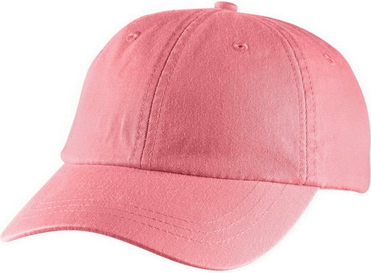 Adams Headwear LO101 Women's Optimum Pigment-Dyed Cap - Coral